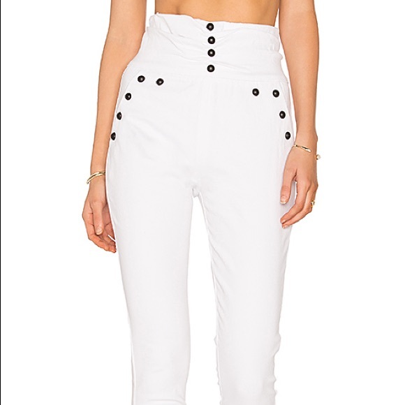 Nordstrom Pants - white high waisted pants